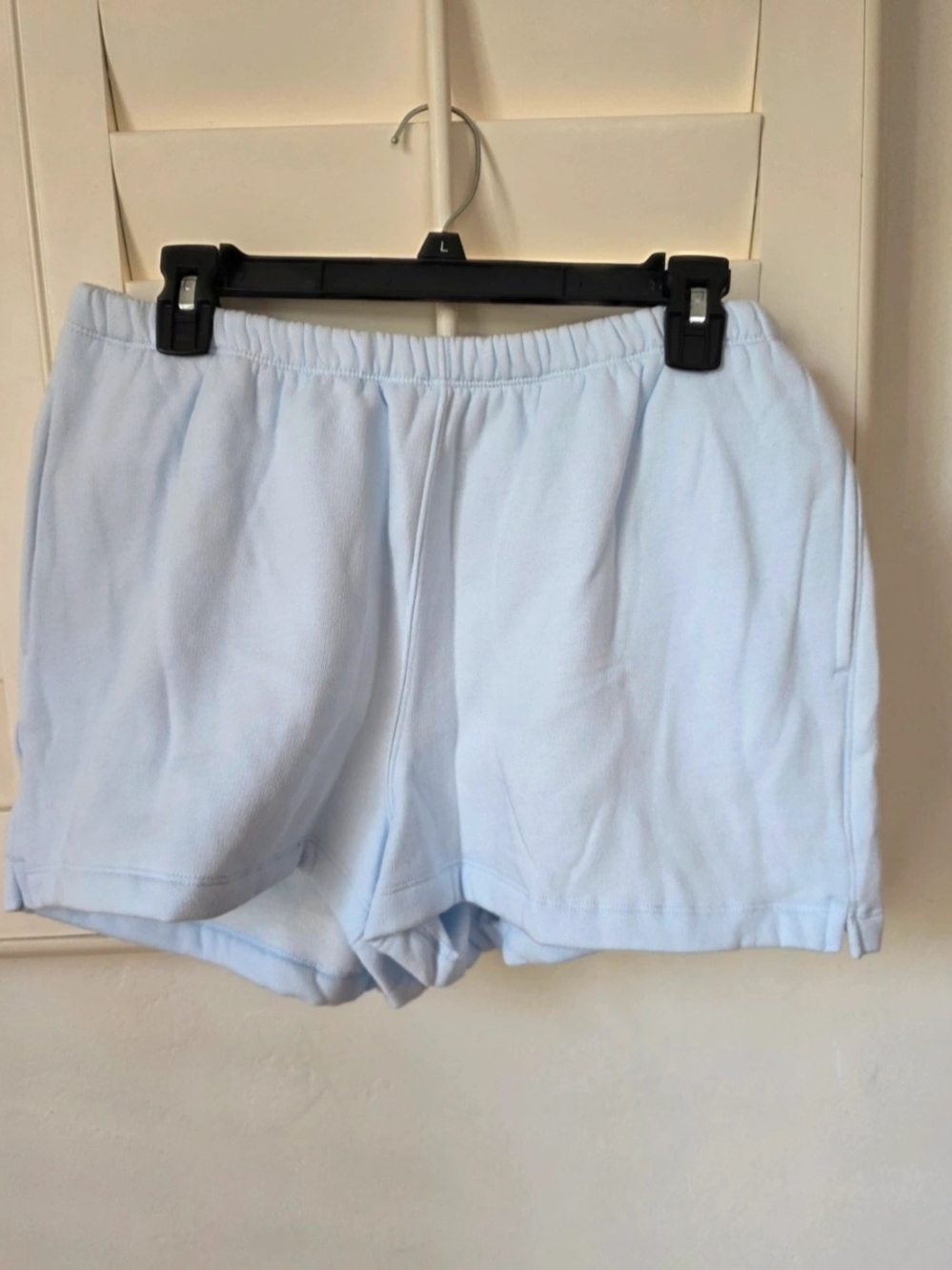 wild fable Light Blue Elastic Waist Athletic Shorts
